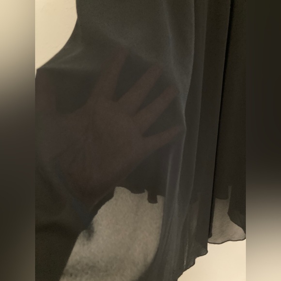 Black Cocktail/Semi-Formal Dress — Sz M - Picture 6 of 10